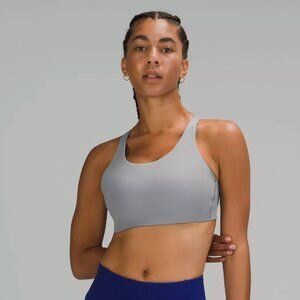 NWT Lululemon Energy Bra *High Support Size 36D Rhino Grey RHIG